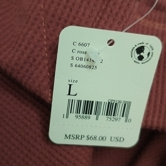 Free People Under The Stars Slim High Rise Thermal Fit & Flare Leggings L NEW - Picture 6 of 17